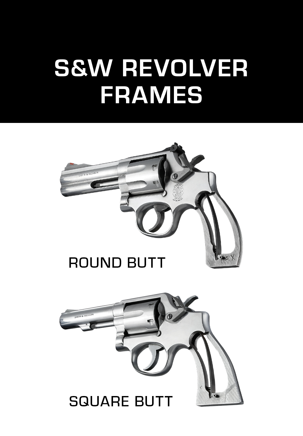 J-Frame Revolvers (Round Butt)