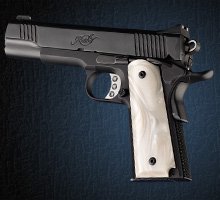 Ivory, Pearlized Polymer & Scrimshaw Grips