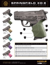 Springfield Armory XD-E HandALL Beavertail Grip Sleeves