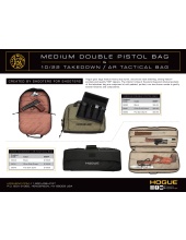 Medium Double Pistol Bag & 10/22 Takedown / AR Tactical Bag