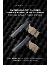 SIG SAUER P365 Series Rubber Grip Extension Base Pads