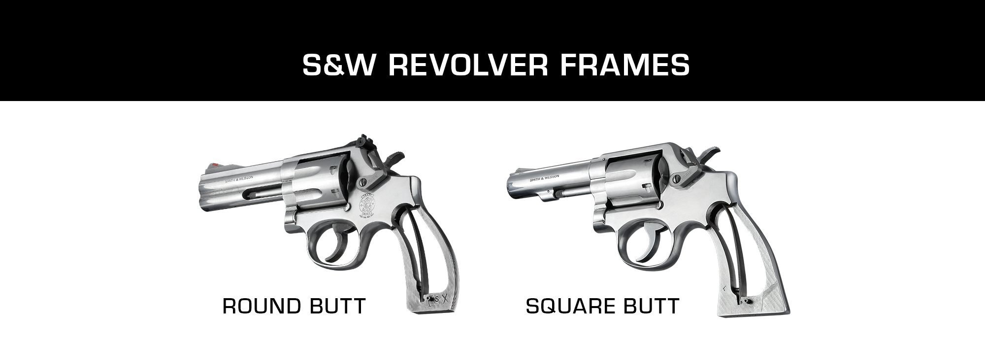 J-Frame Revolvers (Round Butt)