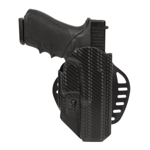ARS Stage 1: Carry Holster (Right Hand) for GLOCK 17, 18, 22, 31, 37, 47 - CF Weave