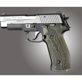 SIG Sauer P226 DA/SA Magrip Piranha Grip G10 - G-Mascus Green
