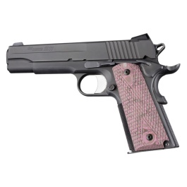 1911 Govt. Model: Piranha G-Mascus G10 Grip - Pink Lava