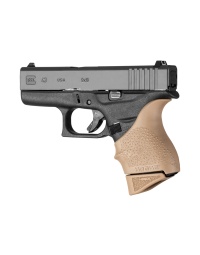 OverMolded® Rubber Grip Extension Base Pad (for 6-Round Magazines) - FDE