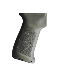 OverMolded® Rubber Grip (No Finger Grooves) - OD Green