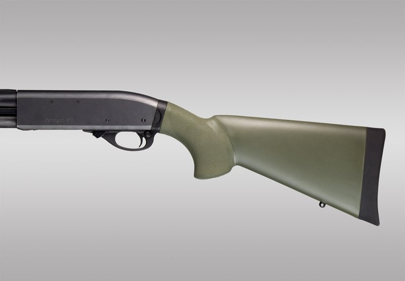 Remington 870 20 Gauge: OD Green OverMolded Shotgun Stock Kit with Forend.