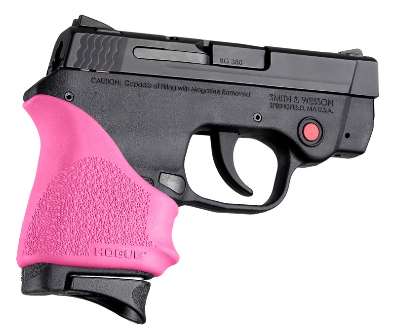 S W Bodyguard 380 Taurus Tcp Spectrum Handall Beavertail Grip Sleeve Pink M P Bodyguard 380 Grips For Smith Wesson Handgun Grips Hogue Products