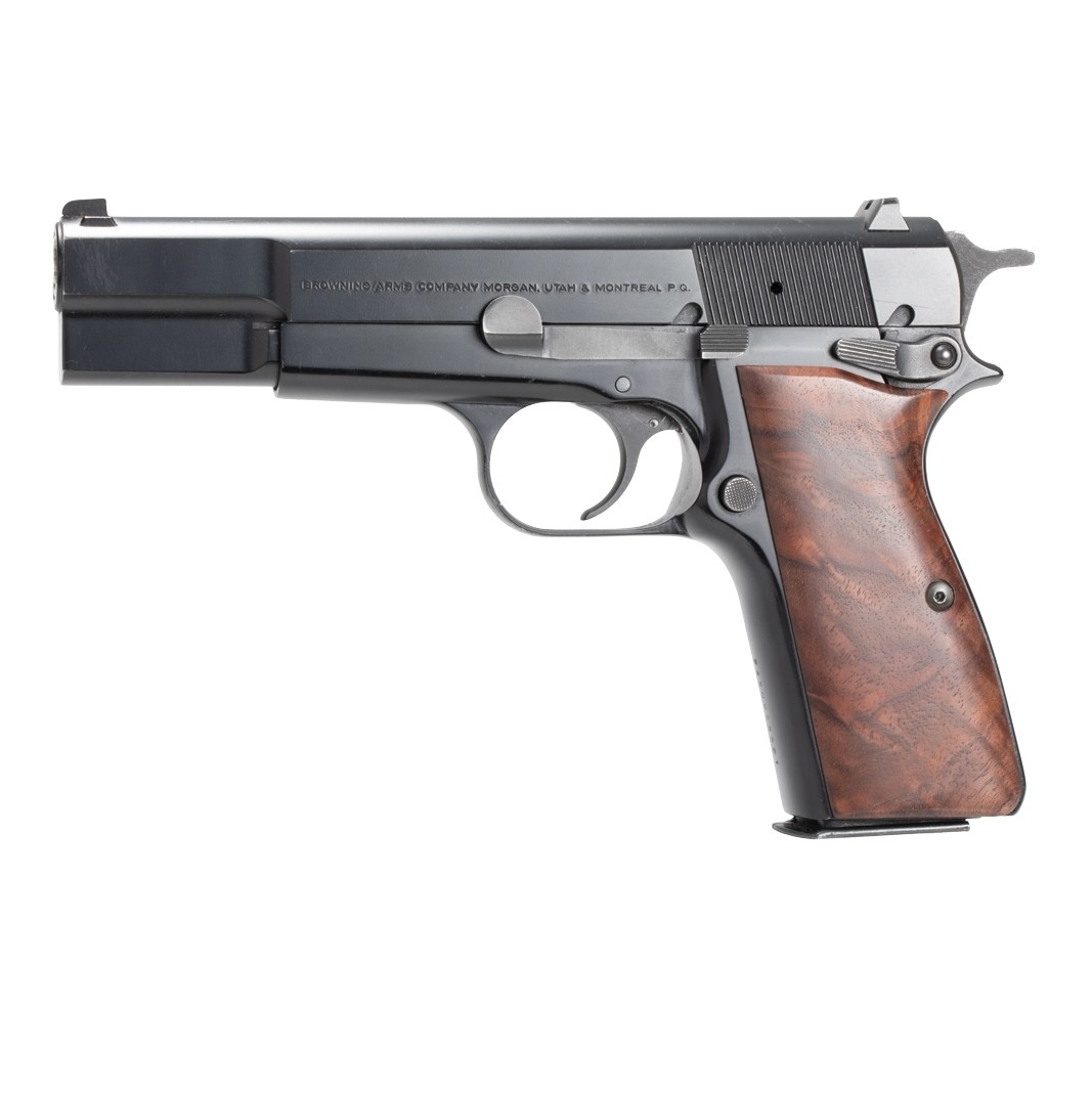 wood grips for Browning Hi-Power New 