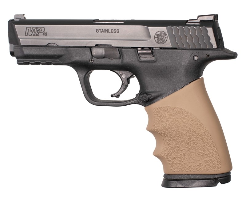 Smith & Wesson M&P 9mm / .357 SIG / .40 S&W: HandALL Hybrid Grip Sleeve - FDE