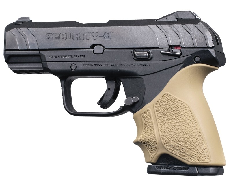 Ruger Security-9 Compact: HandALL Beavertail Grip Sleeve - FDE