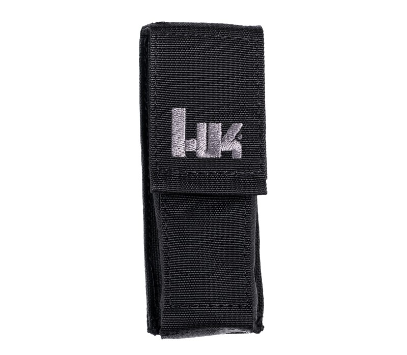 HK 5.5" Large MOLLE Velcro Pouch - Black