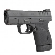 Springfield Armory XD-S 9mm / .40 S&W / .45 ACP: Wrapter Rubber Adhesive Grip (Block Texture) - Black