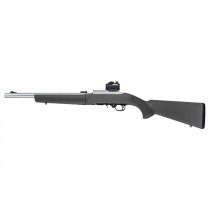 Ruger 10-22 Takedown Rubber OverMolded Stock with .920" Diameter Barrel Channel - Slate Grey
