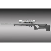 Ruger 10-22 Tactical Thumbhole Rubber OverMolded Stock with .920 Barrel Channel - Slate Grey