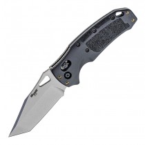 SIG K320 Nitron Manual Folder (KnifeCenter Exclusive): 3.5" Tanto Blade - Tumbled Finish, Black Polymer Frame