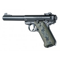 Ruger MK IV: Green Smooth G-Mascus G10 Grip