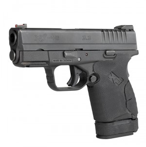 Springfield Armory XD-S 9mm / .40 S&W / .45 ACP: Wrapter Rubber Adhesive Grip (Block Texture) - Black