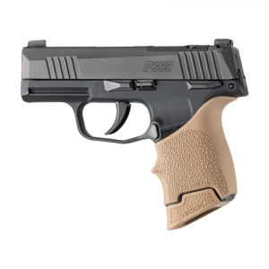 OverMolded® Rubber Grip Extension Base Pad (for 10-Round Magazines) - FDE
