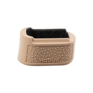 OverMolded® Rubber Grip Extension Base Pad (for 15-Round Magazines) - FDE