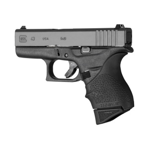 OverMolded® Rubber Grip Extension Base Pad (for 6-Round Magazines) - Black