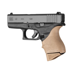 OverMolded® Rubber Grip Extension Base Pad (for 6-Round Magazines) - FDE