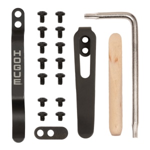 Pocket Clip & Torx Screw Kit - Black Oxide