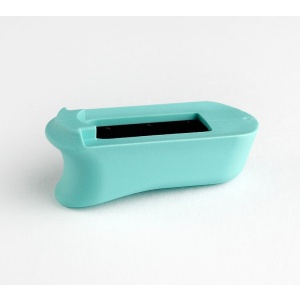 OverMolded® Rubber Grip Extension Base Pad (for 7-Round Magazines) - Aqua