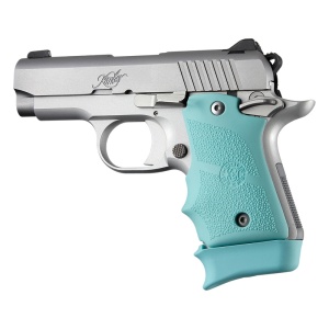 OverMolded® Rubber Grip Extension Base Pad (for 7-Round Magazines) - Aqua