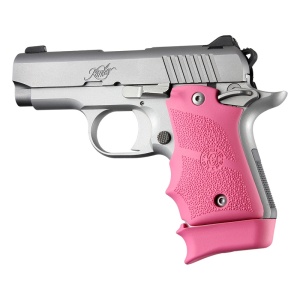 OverMolded® Rubber Grip Extension Base Pad (for 7-Round Magazines) - Pink