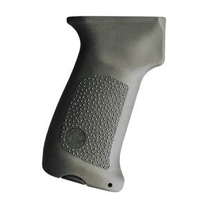 OverMolded® Rubber Grip (No Finger Grooves) - OD Green