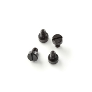 (4) Slotted Head Screws - Black