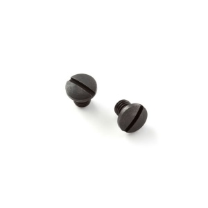 (2) Slotted Head Screws - Black