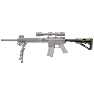 OverMolded® Collapsible Buttstock Assembly (Includes Mil-Spec Buffer Tube & Hardware) - OD Green