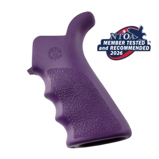 OverMolded® Rubber Beavertail Grip - Purple