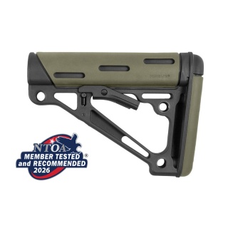 OverMolded® Collapsible Buttstock (Fits Commercial Buffer Tube) - OD Green