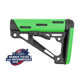 OverMolded® Collapsible Buttstock (Fits Mil-Spec Buffer Tube) - Less Lethal Green