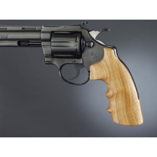 thumbnail image 2 of New Grips For Colt D Short Butt Grips Diamondback Checkered Hardwood #02 2 of 13