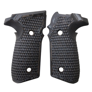thumbnail image 2 of Hogue OverMolded Rubber Grip For SIG SAUER P228/P229 | Finger Groove Design | Black - 28000 2 of 11