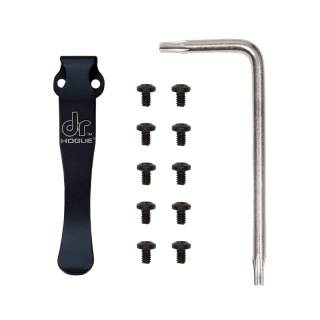 Pocket Clip & Torx Screw Kit - Black Oxide