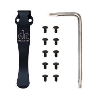 Pocket Clip & Torx Screw Kit - Black Oxide