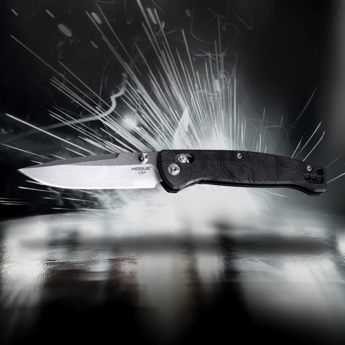 <span class="p_name">Mysto Manual Folder (Metal)</span><span class="p_stuffix">3.4" Drop Point Blade - Stone Tumbled</span><span class="p_subname">Black Diamond Richlite Frame</span>