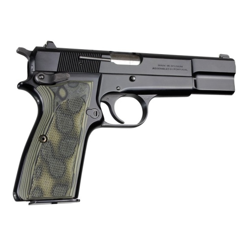 Hogue G10 Grip For Browning Hi-Power