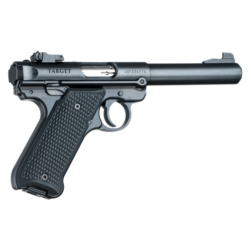 Ruger MK IV: Solid Black Piranha G10 Grip
